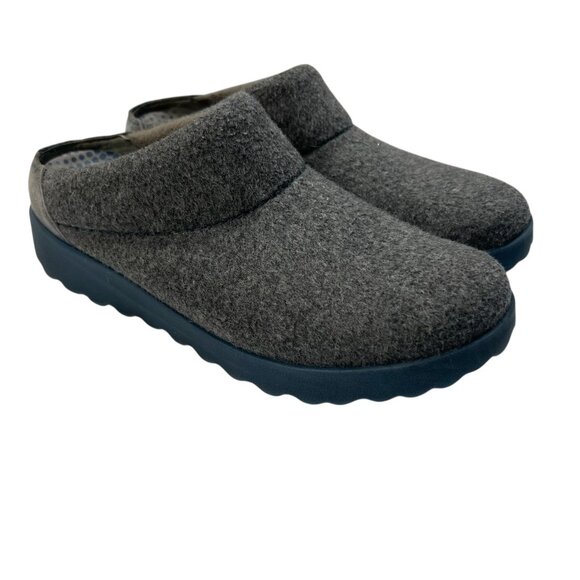 Dansko Women's Gray Wool Blend Slip On Clogs Size 39 9US - Picture 2 of 7